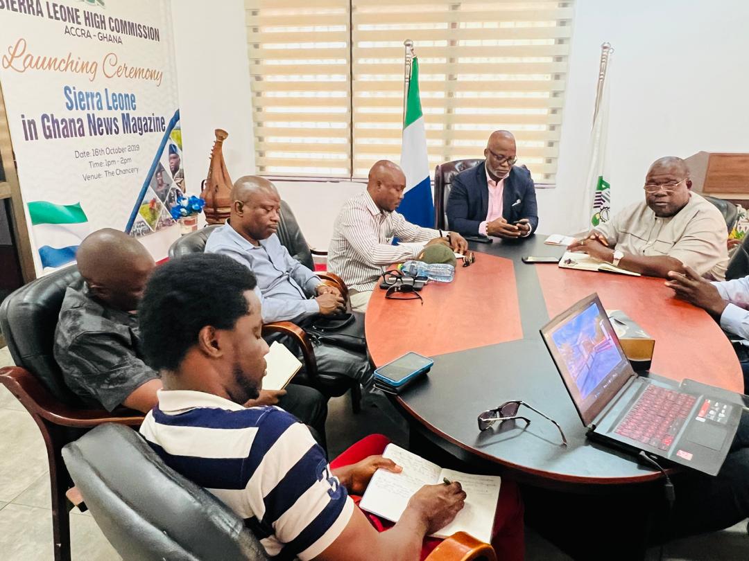 Government delegation engaging JUAK's team at the High Commission