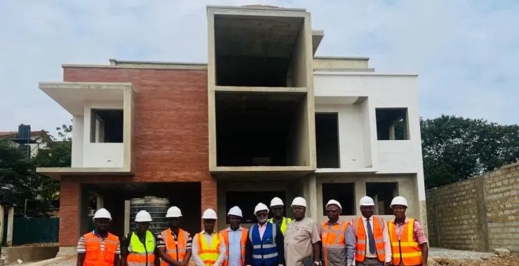 Staff of the High Commission, Government delegation and Julak Construction team