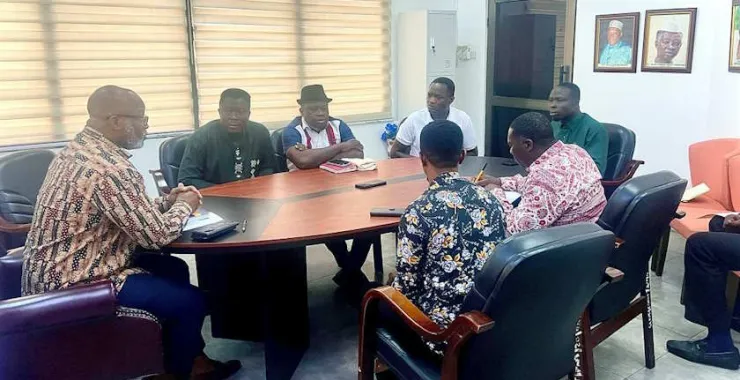 Sierra Leonean Pastors in Ghana meet High Commissioner Kaisamba