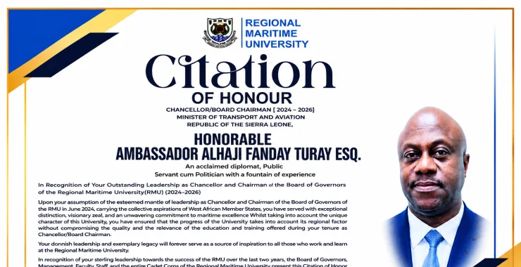 Minister of Transport and Aviation Sierra Leone