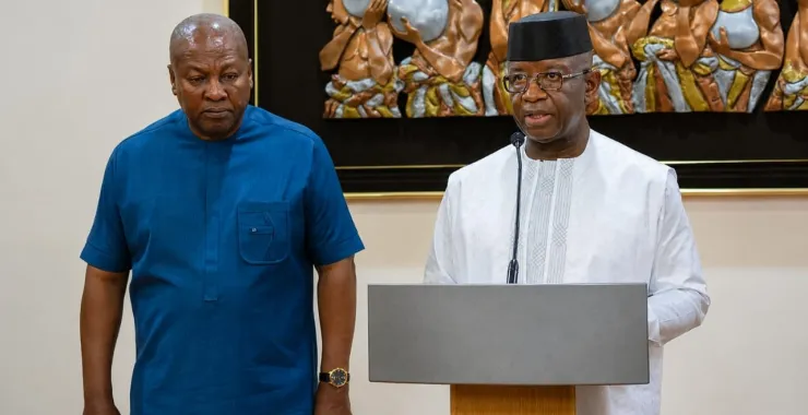 President Bio and President Mahama