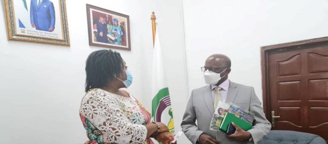 Ethiopia Ambassador pays courtesy call